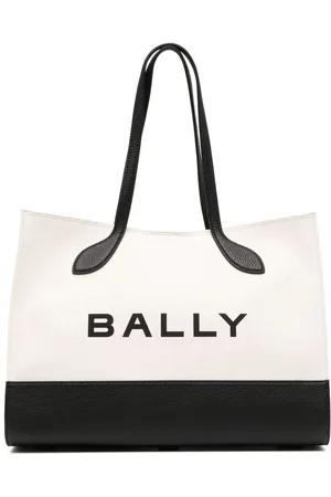 Bally Bar logo-print tote bag