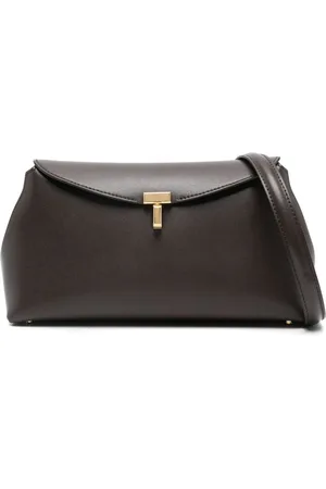 Totême T-lock clutch bag
