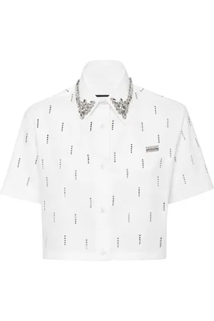 Philipp Plein Crystal-embellished shirt