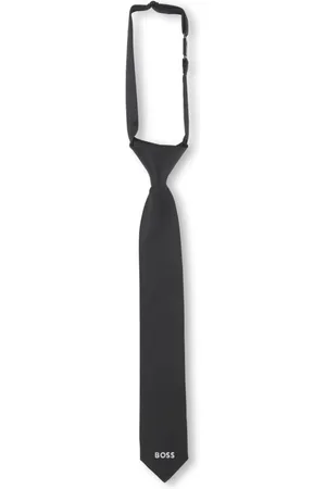 HUGO BOSS Logo-jacquard tie