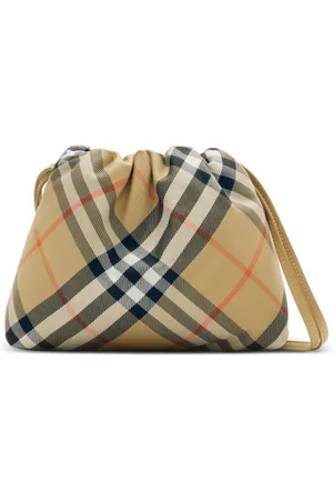 Burberry Check-print pouch