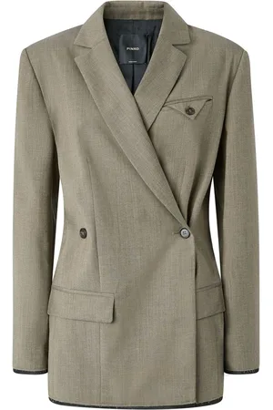 Pinko Mélange-effect blazer