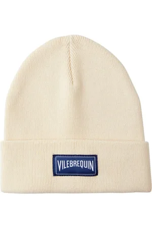 Vilebrequin Solid logo-patch beanie