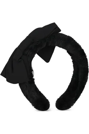 PATACHOU Faux-fur bow headband
