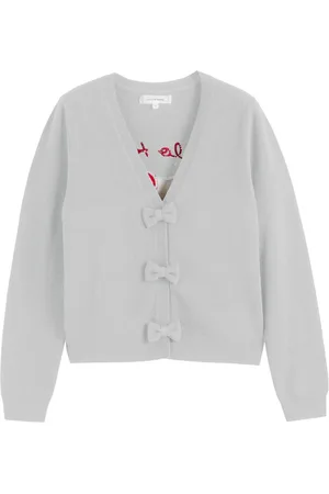 Chinti & Parker X Hello Kitty bow-detail cardigan