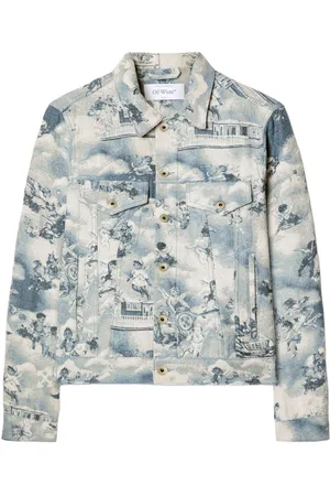 OFF-WHITE Fresco Tapestry jacket
