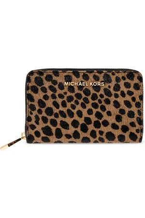Michael Kors Small leopard-print wallet