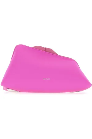 The Attico Asymmetric clutch bag