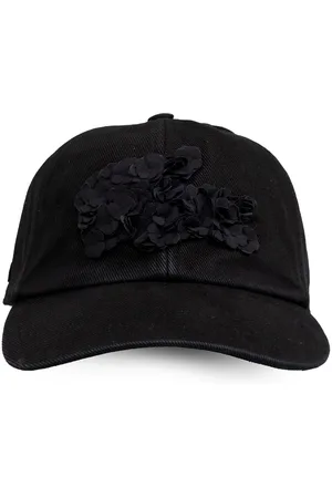 Lacoste X Lemarié floral-appliqué cap