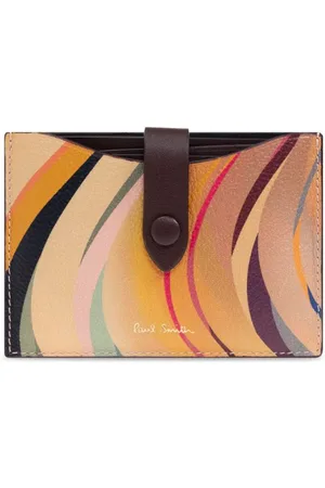 Paul Smith Dusky Swirl-print card holder