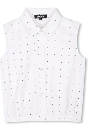 DKNY All-over logo-print shirt