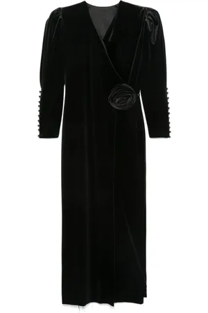 Ana Radu Velour maxi dress
