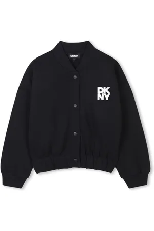 DKNY Logo-print bomber jacket