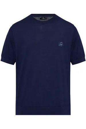 Etro Pegaso-embroidered T-shirt