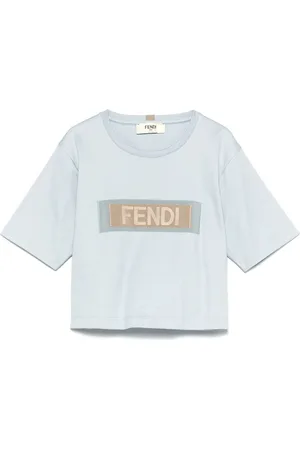 Fendi Ribbon-logo T-shirt