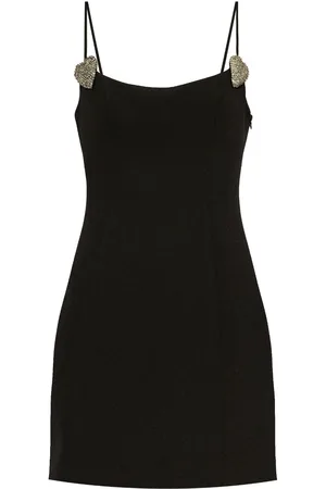BLUMARINE Heart-detailed mini dress
