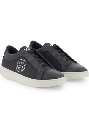 HUGO BOSS Logo-embroidered sneakers