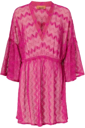 Missoni Zigzag-woven mini dress