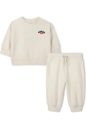 Kenzo Logo-embroidered tracksuit set