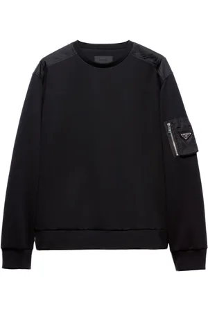 Prada Panelled sweatshirt