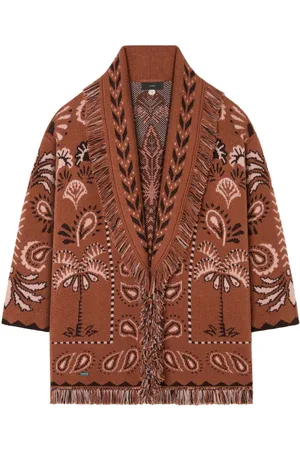 Alanui Wild Wonder Foulard cardigan