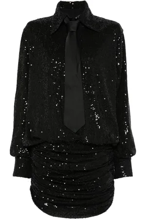 Ana Radu Sequin-embellished mini dress