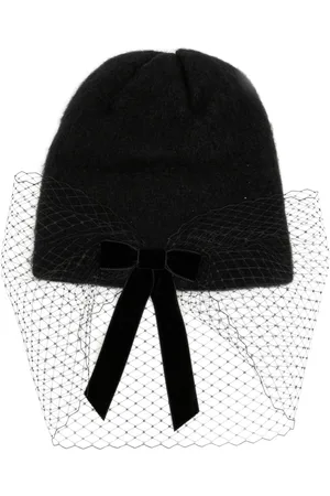 Jennifer Behr Bow voilette beanie