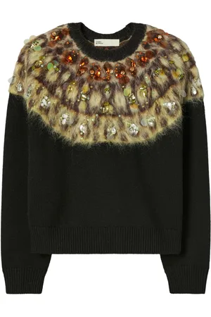 Tory Burch Embellished wool sweater