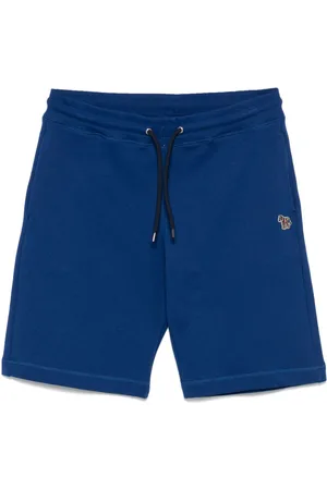 Paul Smith Zebra-patch track shorts