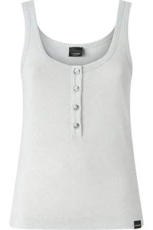 Pinko Metallic tank top