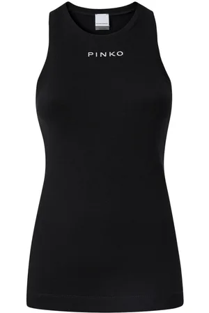Pinko Logo-lettering tank top