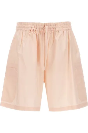 STUDIO NICHOLSON Drawstring-waist cotton shorts