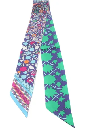 Hermès 2010s Twilly Tapis Persans-print scarf