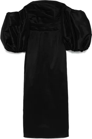 Ana Radu Puff-sleeves maxi dress