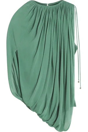 Lanvin Draped jersey top
