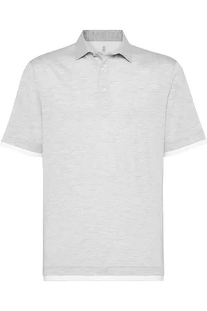 Brunello Cucinelli Layered polo shirt