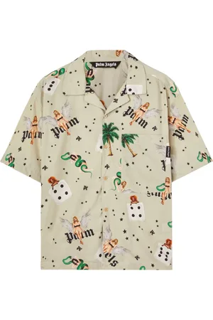Palm Angels Pin Up Bowling shirt