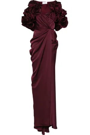 Ana Radu Strapless maxi dress