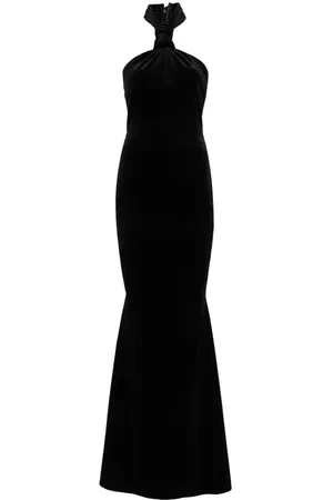 Ana Radu Velvet maxi dress