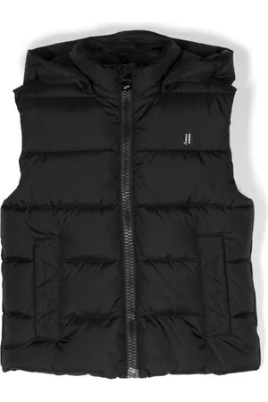 HERNO Chest logo-plaque padded gilet