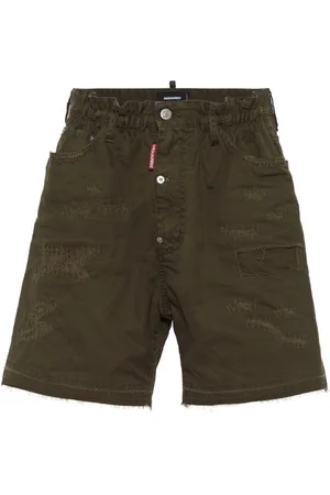 Dsquared2 Stitched cotton shorts