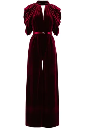 Saiid Kobeisy Velvet jumpsuit