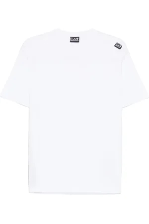 EA7 Logo-stripe T-shirt