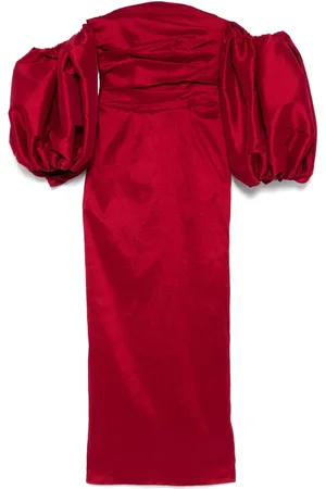 Ana Radu Puff-sleeves maxi dress