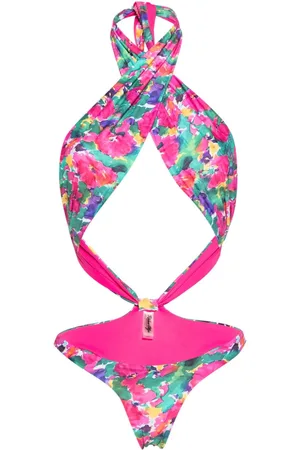 Reina Olga Showpony cut-out swimsuit