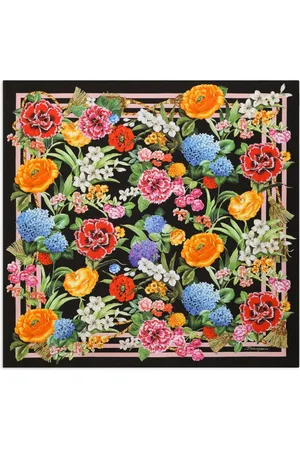 Dolce & Gabbana Floral-print foulard
