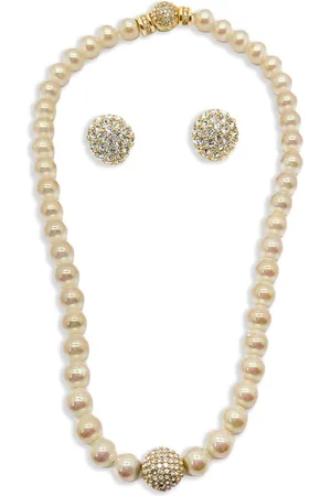 Dior 1990s Demi Parure necklace earrings set