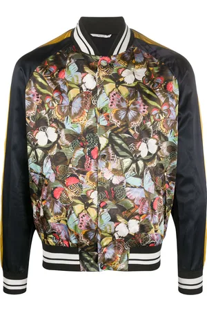 VALENTINO GARAVANI Butterfly-print bomber jacket