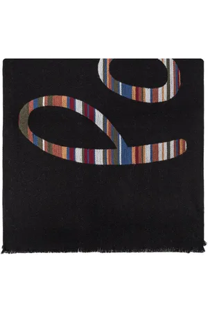 Paul Smith Logo-jacquard scarf