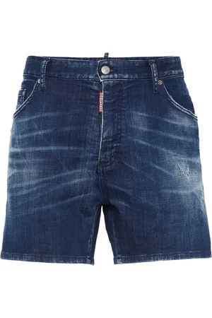 Dsquared2 Stretch-cotton denim shorts